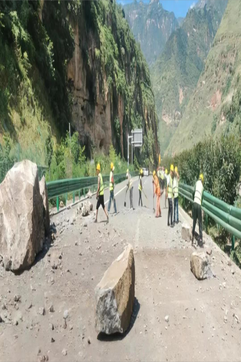 鲁甸管理处|多方联动 高效处置保畅通 