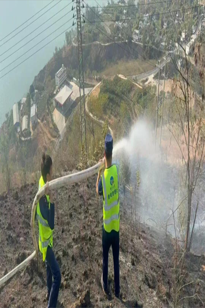 闻令而动向火而行——昭通高速金塘隧管站快速响应成功处置山火险情