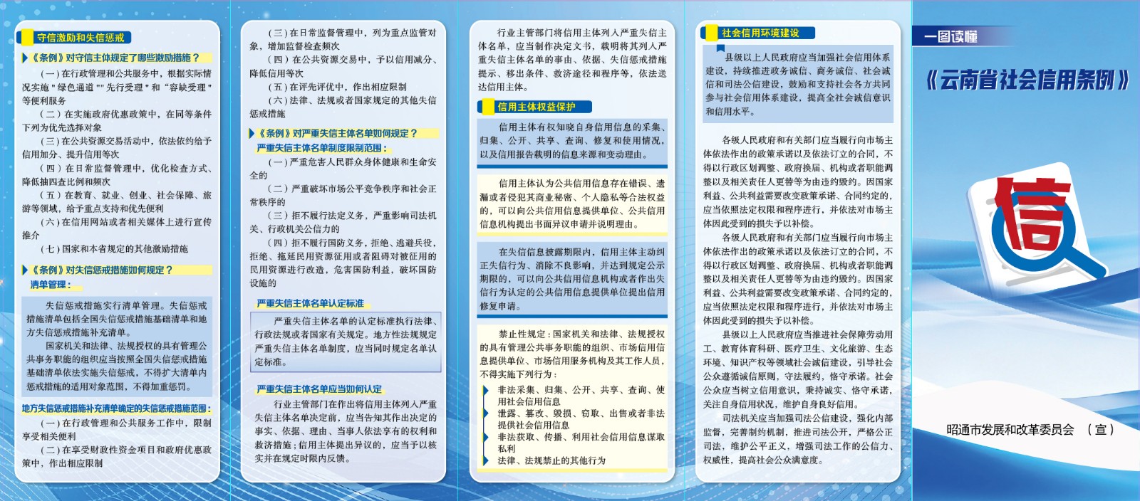 一图读懂《云南省社会信用条例》.jpg