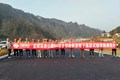 宜昭高速二期B4项目部主线路面沥青混凝土下面层试验段完成