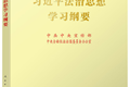 【一图速览】《习近平法治思想学习纲要》